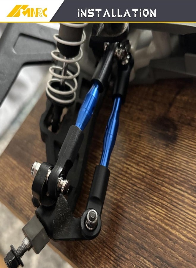 NMNRC Alum Turnbuckles Camber Links Linkage Tie Rod for 1/10 Slash Stampede Rustler Bandit 2WD VXL Series Upgrade Part Purple - Image 4